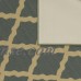 Ottomanson Ottohome Collection Contemporary Morrocan Trellis Design Non-Slip Rubber Backing Area or Runner Rug   555756184